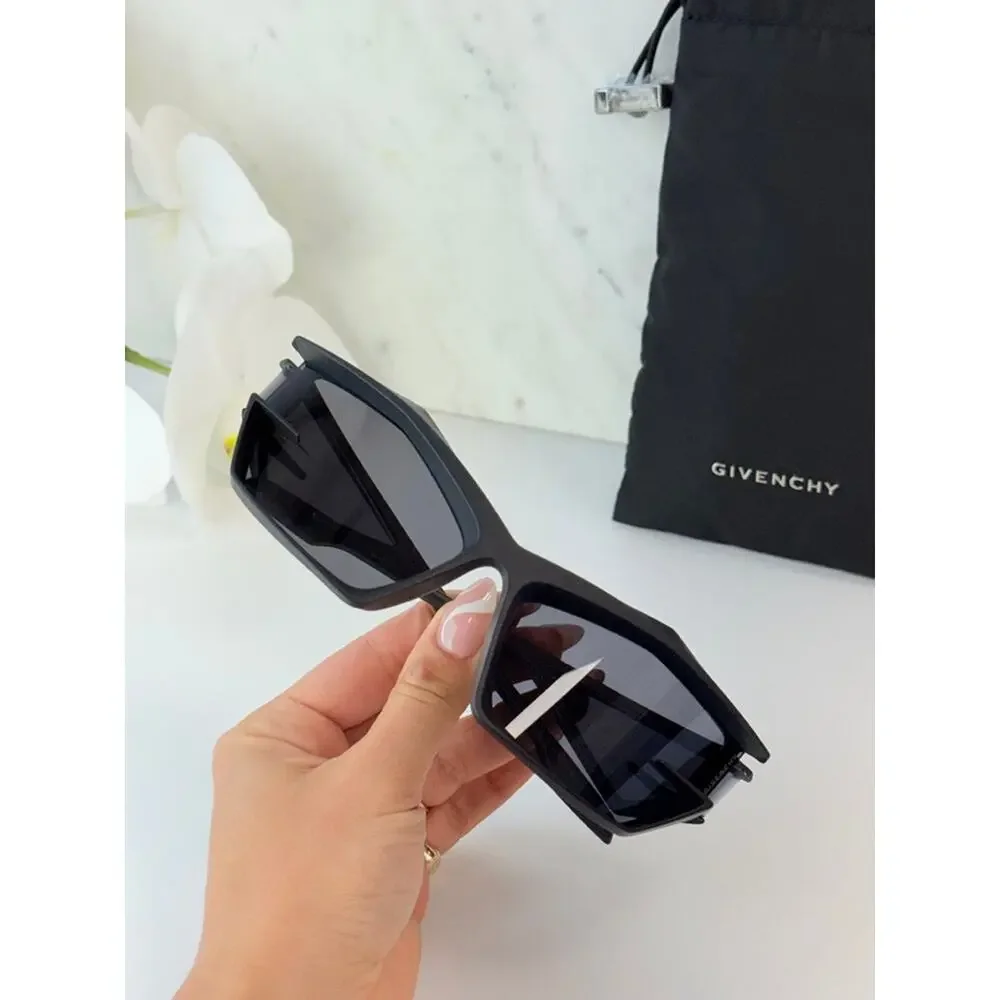 NEW Givenchy GV40049I Cut Mask Black Matte Sunglasses